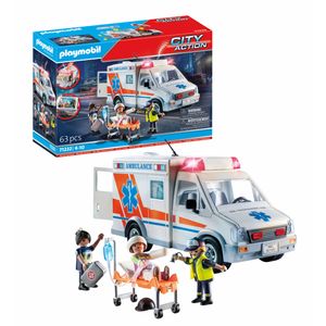 Playmobil City Action Ambulance (63 Pieces)